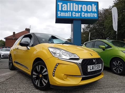 Used Ds Automobiles Ds Yellow In Moreton Wirral Tallbrook