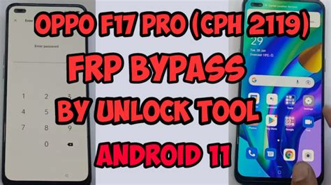 Oppo F17 Pro Cph 2119 Frp Bypass By Unlock Tool How