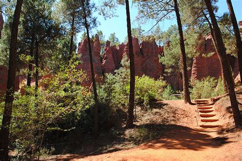 Free photo: ocher, rock, red ochre, roussillon, nature, france | Hippopx