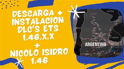 DESCARGAR INSTALAR DLC S EURO 1 46 X X DESCARGA DE NICOLO ISIDRO 1