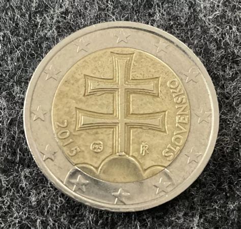 2 EURO MÜNZE Slovensko 2015 Fehlprägung EUR 500 00 PicClick DE