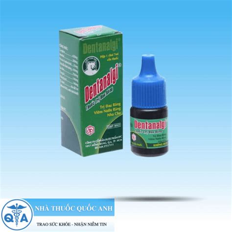 Dentanalgi Dung dịch trị đau răng (chai 7ml) - Nhà Thuốc Quốc Anh