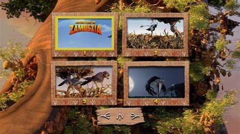 Adventures in Zambezia (2012) – DVD Menus