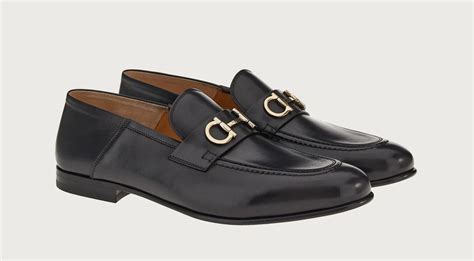 Gi Y Salvatore Ferragamo Moccasin Gancini Black