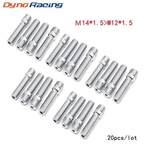 M X To M X New Racing Car Wheel Stud Conversion Tall Lug Bolts