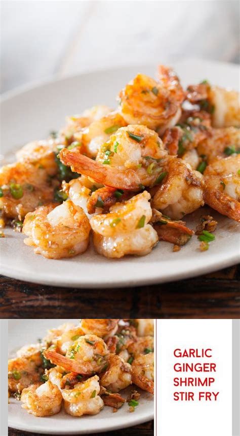 Garlic Ginger Shrimp Stir fry