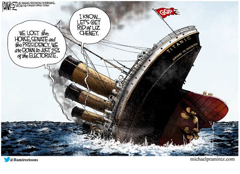 A sinking ship | EDITORIAL | Michael Ramirez | Opinion