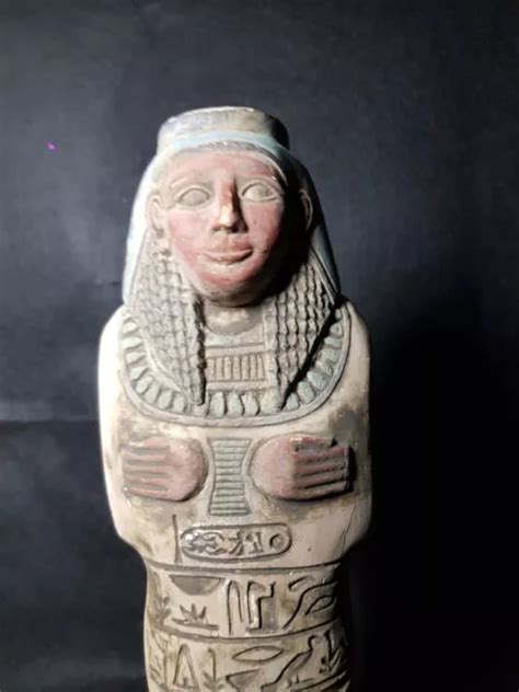 Rare Ancient Egyptian Antiques Statue Of Ushabti Shabti The Servant