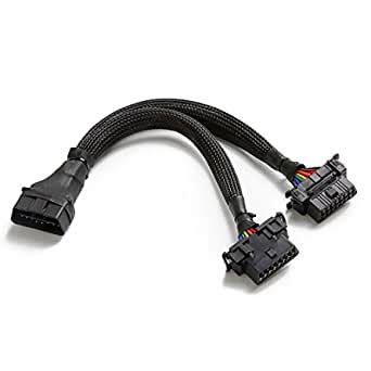 Bbfly B6 OBD II OBD2 16 Pin Splitter Extension 1x Male And 2X Female