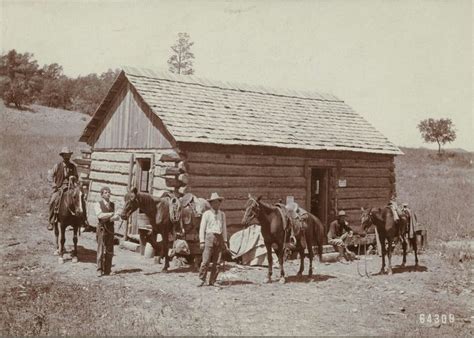 Forest Service cabin near Tularosa Creek in Tularosa, NM . Circa 1905 ...