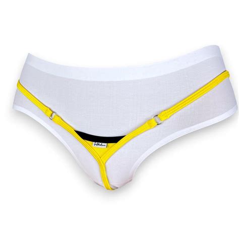 Shbikini Mini Micro Thong Crotchless Panties Lingerie Open Crotch String Super Micro