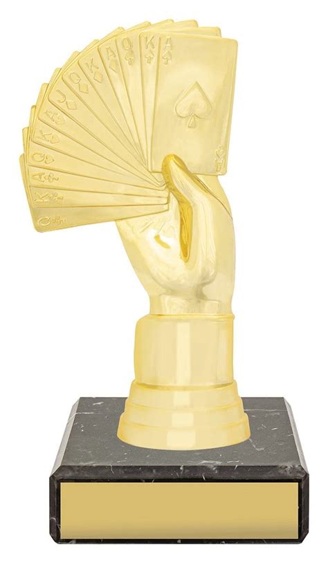 Cards Bridge Figure Trophy Direct Trophies And Awards