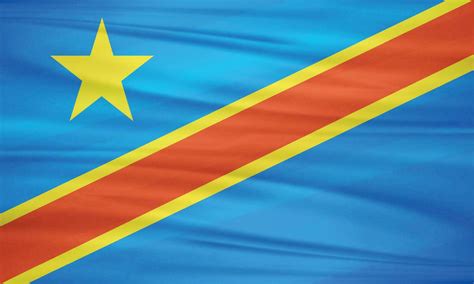 Illustration of Democratic Republic of the Congo Flag and Editable ...