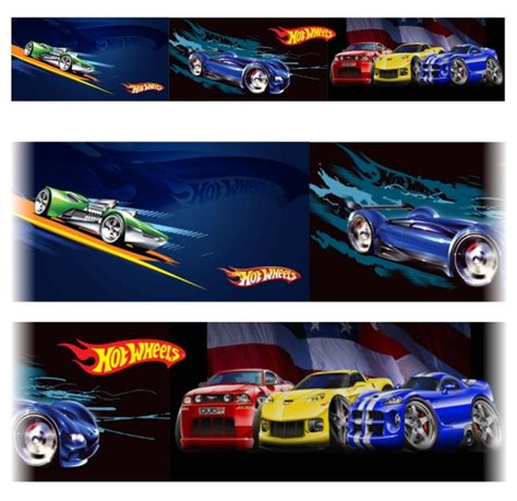 Faixa Adesiva Infantil Hot Wheels Mod175 Elo7
