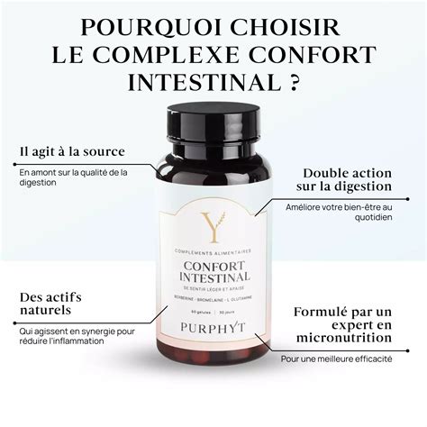 Améliorer sa digestion Confort intestinal Purphyt