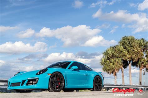 Nice Cruiser: Baby Blue Porsche 911 Customized to Impress — CARiD.com ...