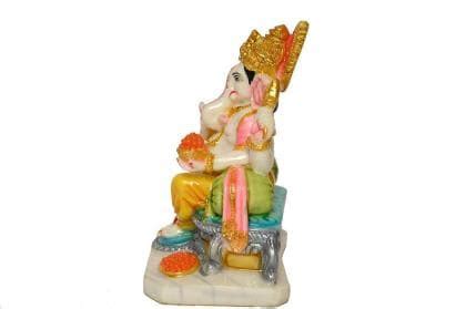 Karighar Multicolor Resin Ek Danta Ganesh Ji Idol JioMart