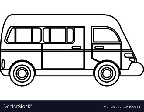 Van Outline Svg Van Svg Car Svg Auto Svg Vehicle Van Clipart Van