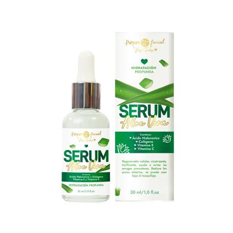 SERUM FACIAL ALOE VERA 30ML PURPURE Magna Cosmetics