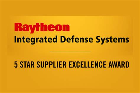 kSARIA Corporation Honored with Raytheon's 2017 Five-Star Supplier ...