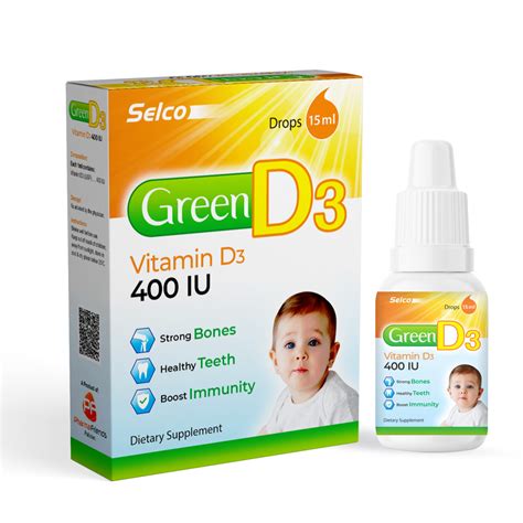 Green D3 Drops - Selco Research Laboratories