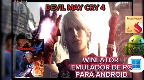 Devil May Cry Winlator Pc Android Motorola Edge Pro Youtube