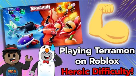 Playing Terramon On Roblox Heroic Difficulty Youtube