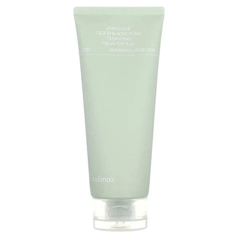 Celimax, Ji Woo Gae Cica BHA Acne Foam Cleansing, 5.07 fl oz (150 ml ...