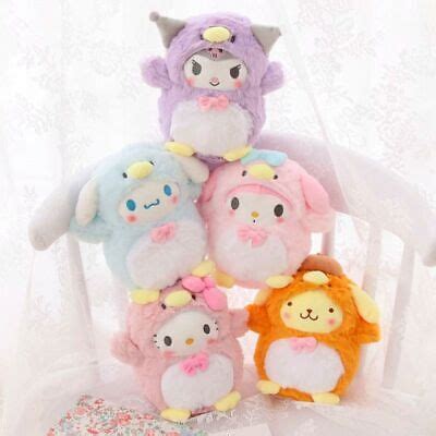 My Melody Cinnamoroll Kuromi Sanrio Plush Toy Cartoon Doll Gift Stuffed