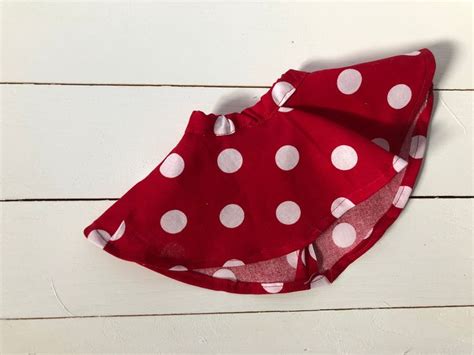 Red Polka Dot Skirt Cute And Playful Etsy Shop