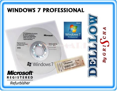 System Microsoft Windows Pro Bit Mar Pl Coa X Dvd