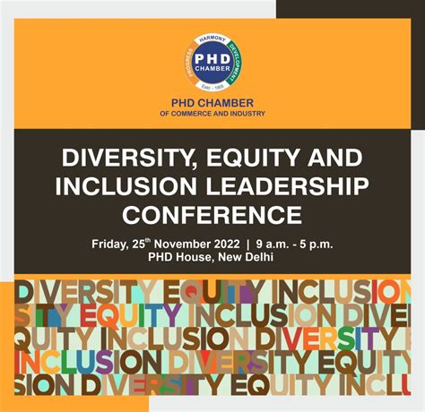 Diversity Equity And Inclusion Leadership Conference Phd Chamber