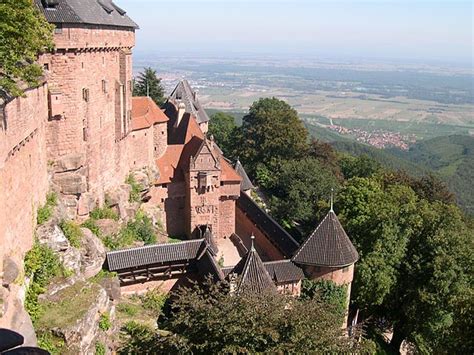 Замок Кенигсбург (Chateau du Haut-Koenigsbourg) - Дворцы и замки Франции