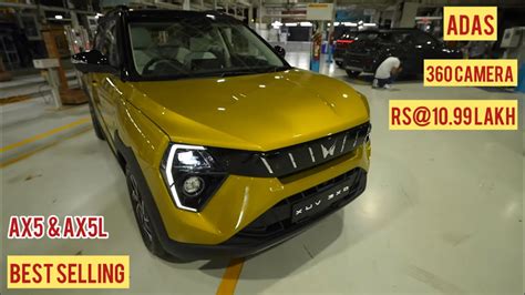 Xuv 3xo Top Selling Variants Ax5 And Ax5l The Stg Cars Youtube