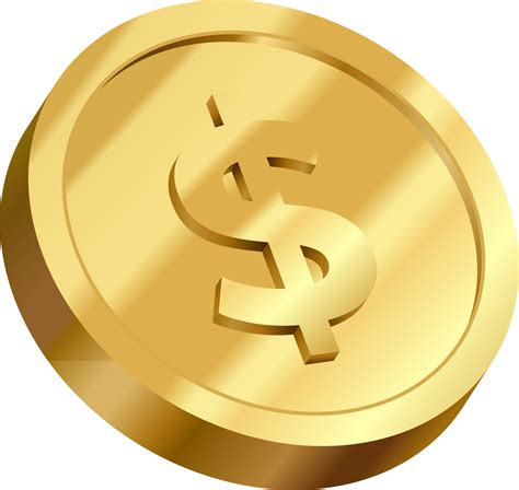 Gold Dollar Sign Png