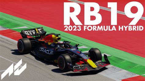 Red Bull Rb19 2023 Formula Hybrid Skin Assetto Corsa Youtube