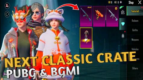 BGMI PUBG NEXT CLASSIC CRATE 3 0 CLASSIC CRATE NEXT CLASSIC