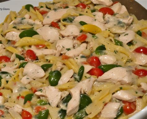 Creamy Chicken Primavera With Pasta Recipe Wonderland