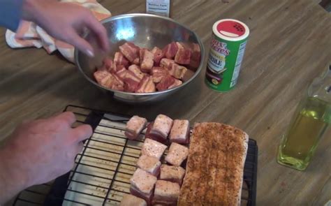 Pork Belly Burnt Ends Recipe Flaming Rooster Bbq