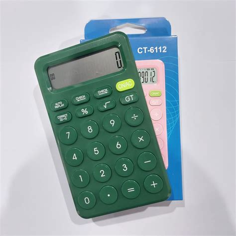 Jual Kalkulator Warna Citizen CT 6000ii Calculator 12 Digit Shopee