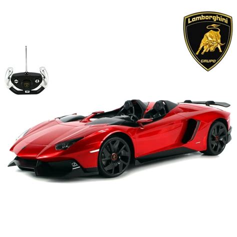 Licensed Rc Car 1 12 Scale Lamborghini Aventador J Rastar Radio Remote Control 1 12 Rtr Super