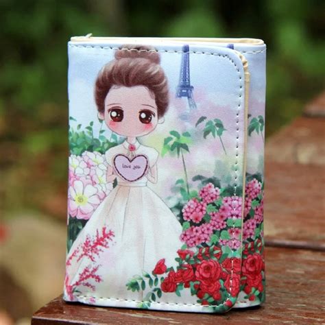 Женские кошельки из искусственной кожи с героями мультфильмов; Детские ...