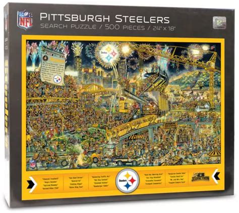 You The Fan Pittsburgh Steelers Find Joe Journeyman Puzzle Dick S Sporting Goods