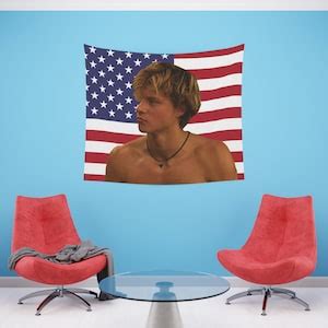 JJ Outerbanks Tapestry JJ Maybank American Flag Etsy