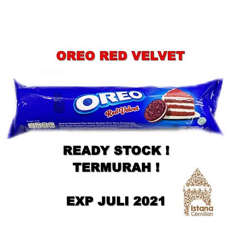 Jual Oreo Roll Red Velvet 133 Gram Ready Stock Shopee Indonesia