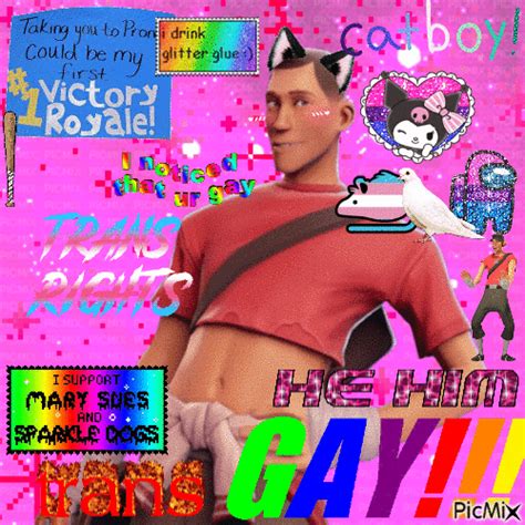 Gay Scout TF2 Free Animated PicMix
