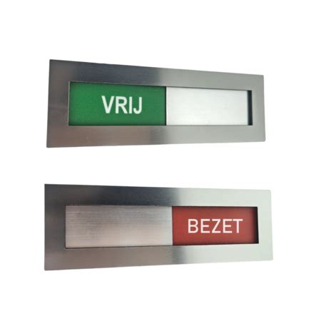 Vrij Bezet Acrylaat Schuifbordje In Maten Met Tape Combicraft