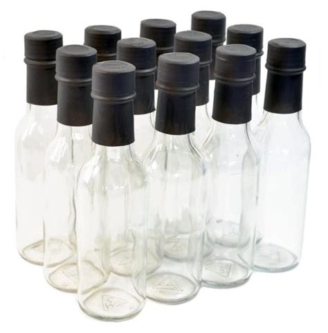 Ml Ml Ml Glass Tabasco Chili Pepper Spice Woozy Ketchup Bottle Glass Hot Sauce Bottle