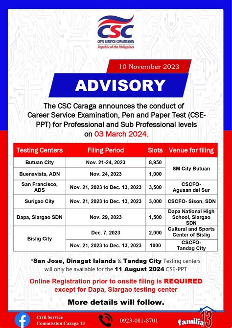 Cse Filing Schedule Silva Lorilee