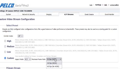 How to Enable Wide Dynamic Range (WDR)